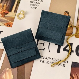 Wholesale Custom Eco-friendly Microfiber Modern Luxury <b>Envelope</b> Jewelry Pouch Bag with Custom Logo USM Brand <b>Gift</b> Packaging - Product Image 5