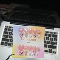 Uñas postizas DAXIANG al por mayor para mujer, estilo almendra, ataúd, cuadradas, de fabricante, a presión
