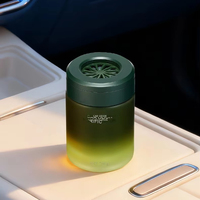 Purificateur d'air solide pour voiture 180g, désodorisant sûr pour femmes enceintes et bébés, parfum thé zen et bois de santal pour voiture et maison