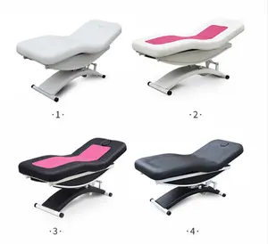 MT Modern Luxury Beauty Salon Furniture Electrical 3 Motors Esthetician Spa Facial Table Treatment Massage Bed