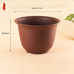 Pots de fleurs en résine pour orchidées et succulentes, style contemporain, style chinois, contrôle des racines, écologiques, pour salon et bureau - Product Image 4