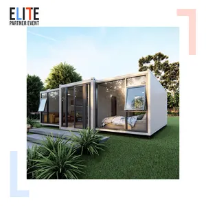 20FT Extendable <strong>Container</strong> Coffee Shop 40FT Prefabricated <strong>Container</strong> Homes Expandable <strong>Container</strong> House - Product Image 2