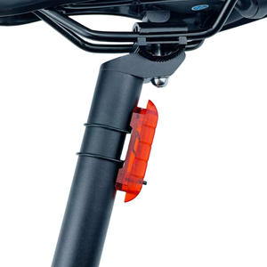 Feu arrière de vélo rechargeable Zhoulethao à LED rouge, bleu, blanc, recharge USB, étanche IP4, 4 à 6 modes - Product Image 3
