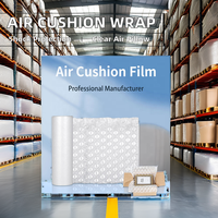 Film de protection antichoc gonflable, emballage à colonnes d'air, coussin en mousse PE, protection des bords