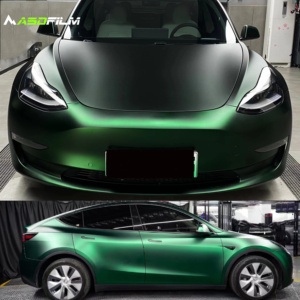 <span class=keywords><strong>Film</strong></span> de protection automobile en PVC vert venin mat métallisé 1,52*17M, <span class=keywords><strong>film</strong></span> adhésif vinyle, <span class=keywords><strong>film</strong></span> de carrosserie de voiture changeant de couleur - Product Image 2