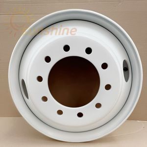 नए रिम्स व्हील रिम ट्रक व्हीलन्यू स्टील ट्रक व्हील 22.5 एक्स 8.25 सफेद पेंट <span class=keywords><strong>2</strong></span> वेंट छेद ट्रक - Product Image 2