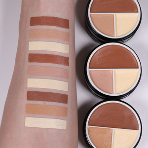 Base de Maquillaje y <span class=keywords><strong>Corrector</strong></span> Impermeable OEM, <span class=keywords><strong>Crema</strong></span> de Maquillaje de Marca Privada Personalizada, Base y <span class=keywords><strong>Corrector</strong></span> Profesional - Product Image 4