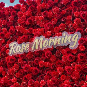 Sfondo Floreale Artificiale 3D 5D di Alta Qualità con Rose Rosse, Decorazione Floreale Artificiale Arrotolabile per Matrimoni ed Eventi in Cina - Product Image 2