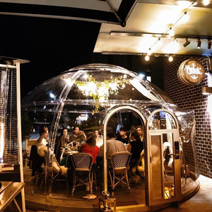 Lucidomes Maison d'extérieur moderne, dôme igloo, cabine, tente, chambre géodésique, mini-maison, transparente PC+<span class=keywords><strong>Alu</strong></span>. Bar de fête quatre saisons - Product Image 6