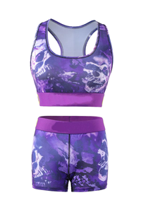 Conjunto de Boxers para Mujer de 2 Piezas con Logo Personalizado, Tallas Grandes, Calzoncillos Cortos de Poliéster Estampado y Spandex - Product Image 5