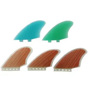 Good Quality Customizable Surfboard Fins Fiberglass Twin Keel Fins Single Tab Fins for Surfing