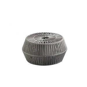 Mobilier d'extérieur en rotin fleur pot petite <span class=keywords><strong>table</strong></span> basse ronde hôtel <span class=keywords><strong>balcon</strong></span> jardin rotin fleur boîte étagère à fleurs jardinage flowe - Product Image 5
