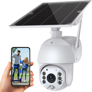 Camara De Seguridad 3MP аккумуляторная батарея уличная Solaire Беспроводная Wi-Fi домашняя охранная камера видеонаблюдения наблюдения Sans Fil Solar 4G - Product Image 1