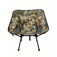 Chaise de camping pliable personnalisée OEM, tissu double couche, chaise pliable portable pour l'extérieur, motif personnalisé