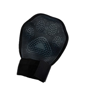 Gants de toilettage pour animaux de compagnie, taille unique, double face, pour chats et chiens, avec design de massage en silicone - Product Image 2