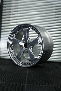 Jantes forgées VSKF <span class=keywords><strong>2</strong></span>/3 pièces 17 18 19 20 pouces Chrome / Poli Step Lip Deep Dish 5x114.3 5x120 Compatible 350Z G35 Supra RX7 - Product Image 6