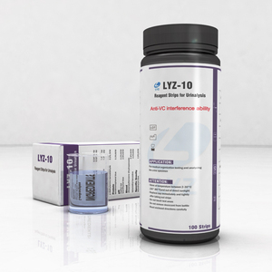 Bandelettes de test urinaire de diagnostic à domicile pour la microalbumine et la créatine Urs 10t - Product Image 4