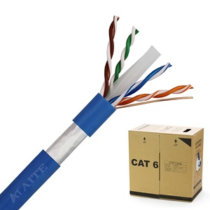 CPR DCA Cat 6 cáp 305M hộp Rắn Đồng Trần PVC LSZH Cat 6 cáp CAT6 cáp cho thị trường EU - Product Image 3