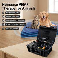 Appareil de thérapie PEMF personnalisable et pratique pour la réduction des spasmes musculaires, dispositif de soin magnétique PEMF pour clinique vétérinaire