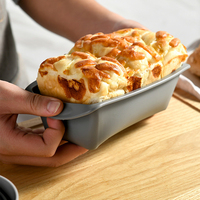 Moule de cuisson rectangulaire en silicone haute résistance à la chaleur, idéal pour gâteaux et pains de mie, le plus vendu pour la cuisine