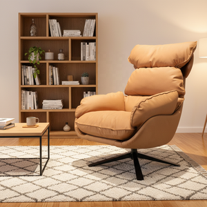 Sofá y Silla Giratorios de Estilo Italiano, Sala de Estar Moderna, Dormitorio, Apartamento, Villa, <span class=keywords><strong>Muebles</strong></span> Minimalistas para el Hogar - Product Image 3