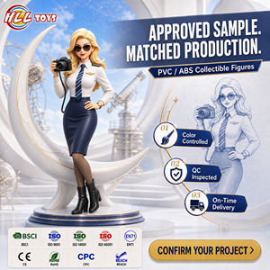 <span class=keywords><strong>Figurine</strong></span> articulée de <span class=keywords><strong>collection</strong></span> OEM/ODM personnalisée en PVC/ABS pour équipage de cabine, idéale pour la promotion de marque et l'affichage de cadeaux promotionnels - Product Image 1