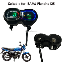 Harga Pabrik Panel Instrumen Digital LCD 12V untuk Sepeda Motor, Speedometer, Odometer, Pengukur Bahan Bakar, Cocok untuk BAJAJ Plantina 125