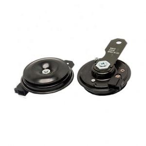 Bocina eléctrica de 80mm para coche y motocicleta, tipo lavabo, 12V, alta y baja modificada, bocina eléctrica de agudos enchufable especial de dos tonos - Product Image 1