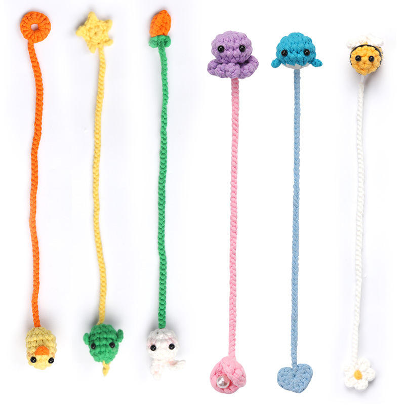 Muñeca de ganchillo multicolor - 1 unidad