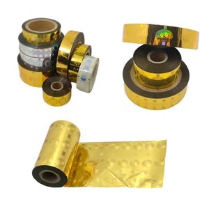 Papel de Película Holográfica Láser de Alta Calidad, Etiqueta Adhesiva para Embalaje, Rollos de Lámina Caliente, Estampado en Caliente, Etiquetas Personalizadas para Embalaje - Product Image 4