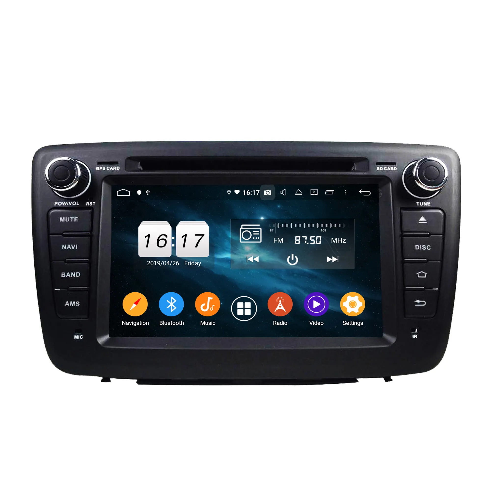 KD-7192 Hot-Selling Touch Screen Android 10 System PX5 7 zoll Autoradio Car Multimedia Player For Suzuki Baleno 206-2018