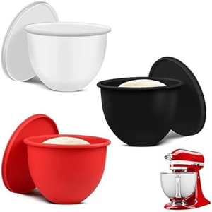 Set di Ciotole in Silicone Ecologiche Facili da Pulire per Robot da Cucina KitchenAid con Testa Inclinabile da 5 Quarti - Product Image 2