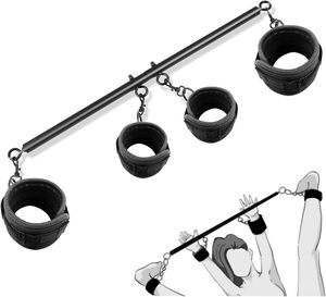 Set di Bondage BDSM con Barra Divaricatrice, Manette Regolabili e Cavigliere per Giochi di Coppia e Attività Sessuali - Product Image 1