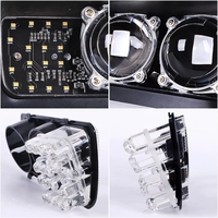 Luces LED de Circulación Diurna para Lada Niva 4x4 1995, Luces Intermitentes LED, Accesorios de Estilo para Automóviles, Faros Antiniebla Delanteros, Lámpara de Giro con DRL