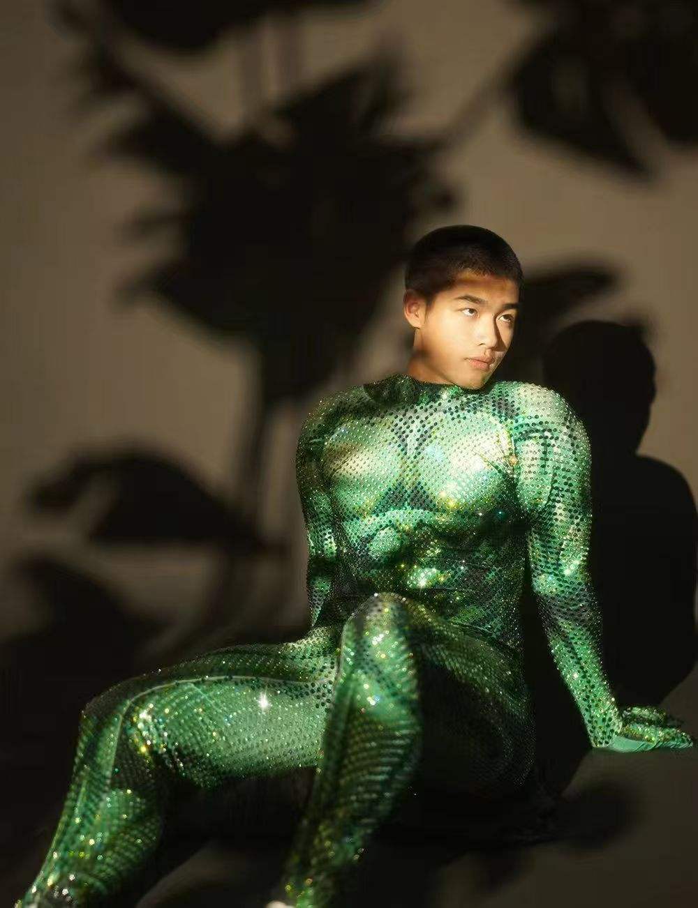 สีเขียว