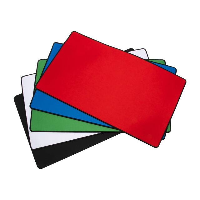14x24 Inch Custom Printing Card Solid Color Gaming TCG Playmats Playing Mat with Stitched Edge