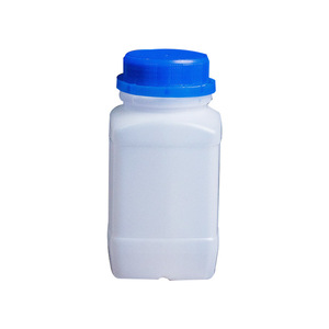 Botella de Reactivo de Plástico O'Kayme de 250 ml, 500 ml, 1000 ml, Rectangular, con Tapa Azul a Prueba de Manipulación, Contenedor de Muestras de Laboratorio - Product Image 4