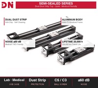 Actuador Lineal Motorizado con Husillo de Bolas Serie KKR, Plataforma Lineal de Alta Velocidad para Automatización Industrial y Sistema de Posicionamiento CNC