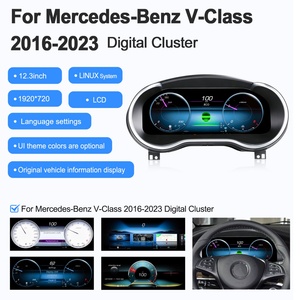 Navihua New Design <b>Car</b> Digital Cluster Auto <b>Speedometer</b> Linux System Carplay Dashboard <b>for</b> Mercedes Benz V Class W447 2016-2023 - Product Image 3