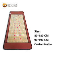 Jiwan Lejia Vente en gros de tapis chauffant personnalisé en jade et tourmaline, matelas thermique en pierre pour la relaxation et le bien-être