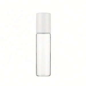 Screw Cap clear Empty 5ml 10ml 10ML 5ML Cosmetic <b>Perfume</b> Oil Essential Oil Roll on Glass <b>Bottle</b> - Product Image 5