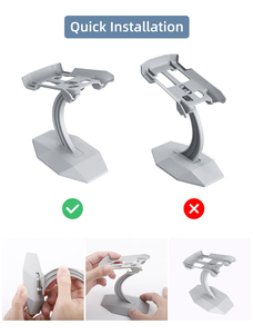 Support de drone en plastique pour mini drone STY <span class=keywords><strong>2</strong></span> <span class=keywords><strong>SE</strong></span>/<span class=keywords><strong>3</strong></span> Pro, base d'extension de 30 mm, support d'affichage de bureau, moule privé - Product Image 5