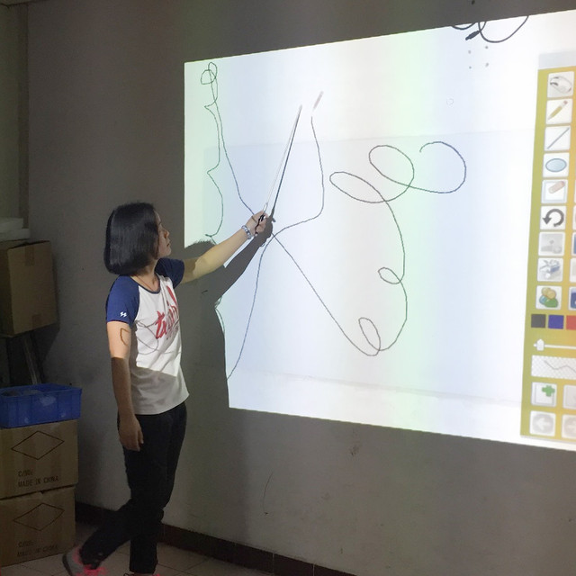 Teacher's Board Pointer Pen Extension Interactive Boards Long Digital Pen Stylus Smart Touch Infrared Ir Pen Wave Length 850