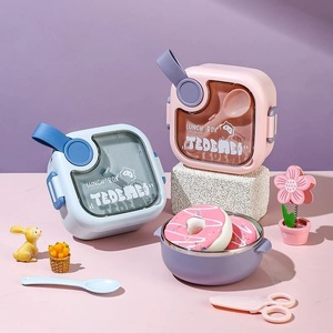 High Quality Eco Friendly Metal <b>Lunch</b> <b>Box</b> Bento Tiffin 304 Stainless Steel Kids Take Away Food Packaging <b>Lunch</b> <b>Box</b> - Product Image 1