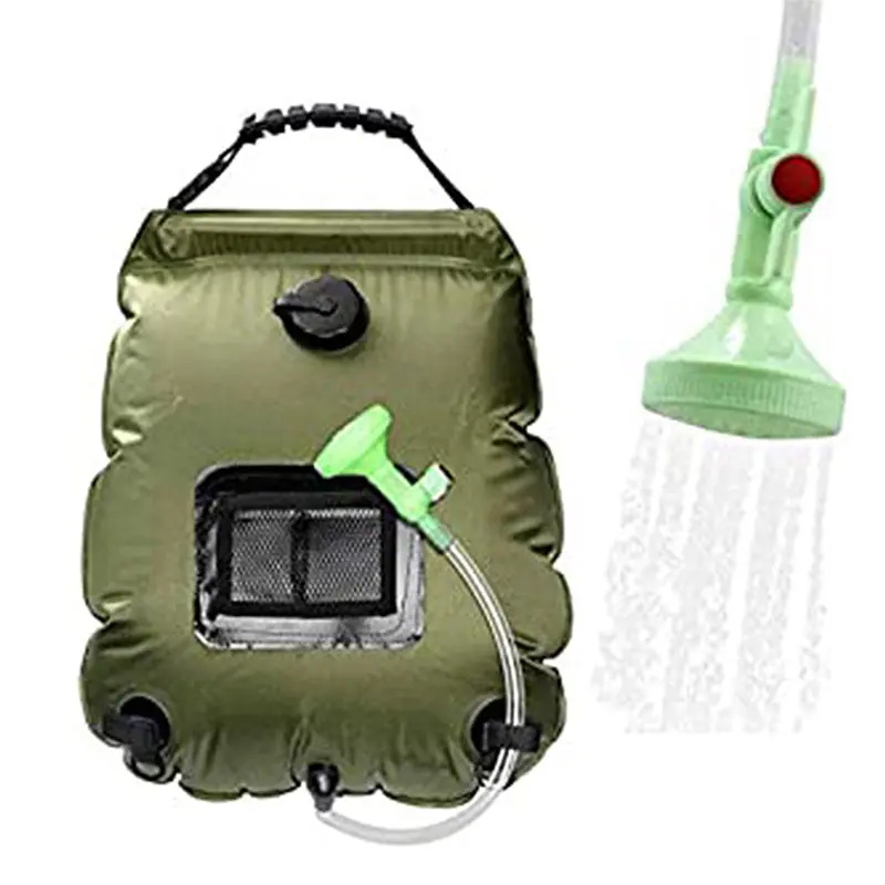 20L outdoor shower bag portable shower solar bag for outdoor shower tent