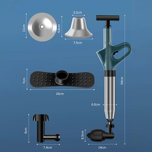Strumento pneumatico per disostruzione dello <span class=keywords><strong>scarico</strong></span> a pavimento ad alta pressione per scollo di serpente stoccatoio elettrico per rimuovere gli intasamenti di <span class=keywords><strong>scarico</strong></span> per <span class=keywords><strong>WC</strong></span> - Product Image 3