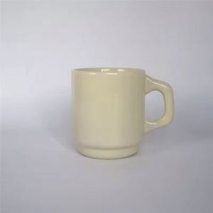 แก้วกาแฟเซรามิกสไตล์ฝรั่งเศสวินเทจขนาด 300 มล. สำหรับดื่มนม กาแฟ อาหารเช้า ใช้ในบ้านหรือร้านกาแฟ - Product Image 3