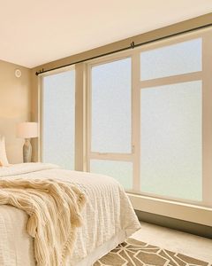 <span class=keywords><strong>Film</strong></span> de fenêtre à adhérence statique, verre dépoli pour la confidentialité, bureau, salle de bain - Product Image 4