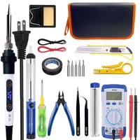 Ensemble de fer à souder LVD 80W avec multimètre, outil de réparation, outil de réparation de téléphone portable