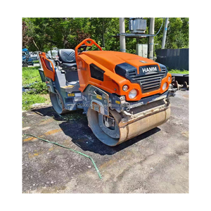 USA original usado HAMM HD30 maquinaria de construcción de alta calidad rueda 3 toneladas Mini rodillo de carretera - Product Image 1